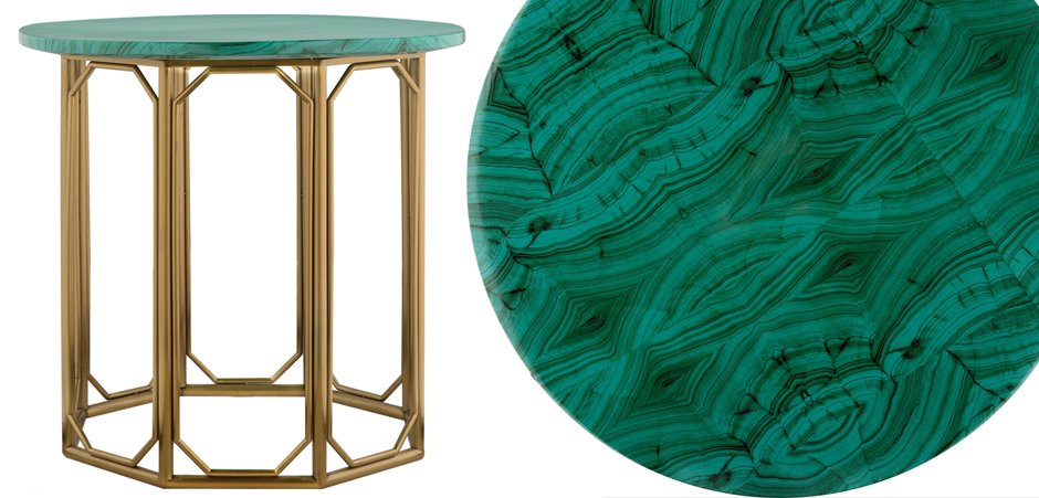 Malachite Modern Side Tables Malachite Modern Side Tables - Loft-Concept в Тюмени