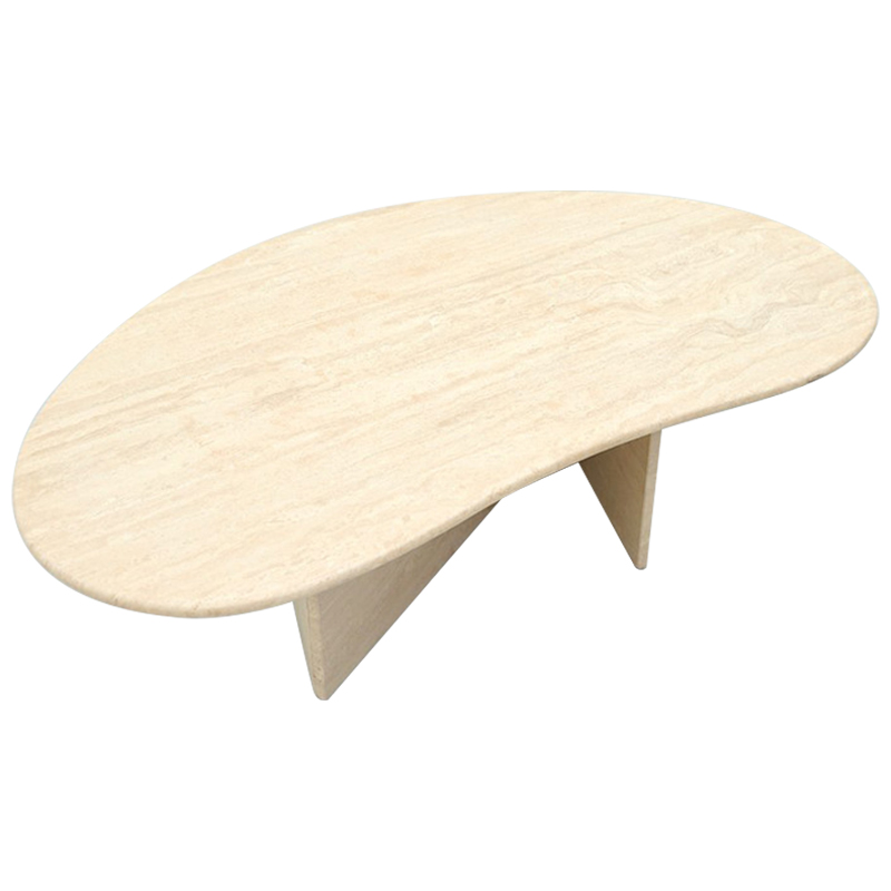 Кофейный стол Abi Travertine Coffee Table Бежевый Песочный Кофейный стол Abi Travertine Coffee Table Бежевый Песочный в Тюмени | Loft Concept