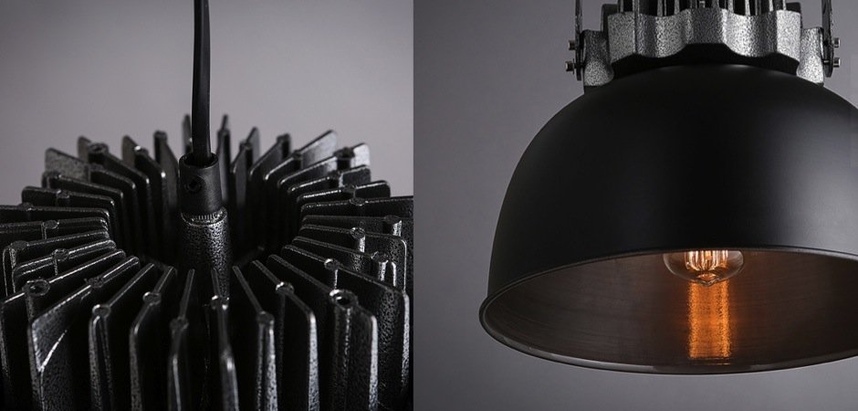 Подвесной светильник Loft Industrial Metal Cage Slam Подвесной светильник Loft Industrial Metal Cage Slam - Loft-Concept в Тюмени