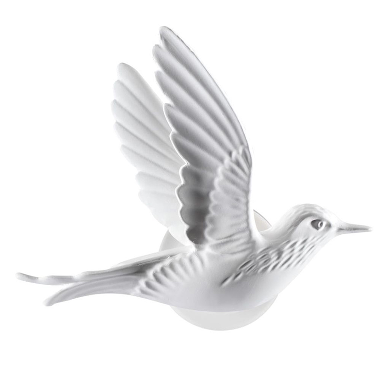 Бра White Bird Wall Lamp Белый Бра White Bird Wall Lamp Белый в Тюмени | Loft Concept