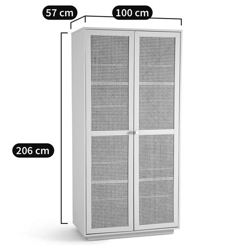 Шкаф с двумя дверцами из плетеного ротанга Tomio Wicker Furniture Шкаф с двумя дверцами из плетеного ротанга Tomio Wicker Furniture в Тюмени