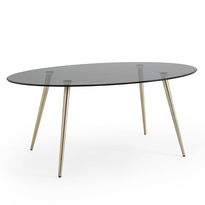 Обеденный стол Torborg Dinner Table Матовый Шампань Обеденный стол Torborg Dinner Table Матовый Шампань в Тюмени | Loft Concept