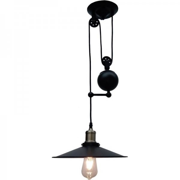 Подвесной светильник Loft Cone Pendant Equilibrium Черный Подвесной светильник Loft Cone Pendant Equilibrium Черный в Тюмени | Loft Concept