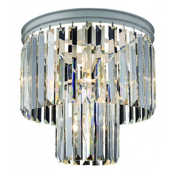 Потолочный светильник RH Odeon Clear Glass ceiling chandelier 2 Square Белый Прозрачное Стекло Потолочный светильник RH Odeon Clear Glass ceiling chandelier 2 Square Белый Прозрачное Стекло в Тюмени | Loft Concept