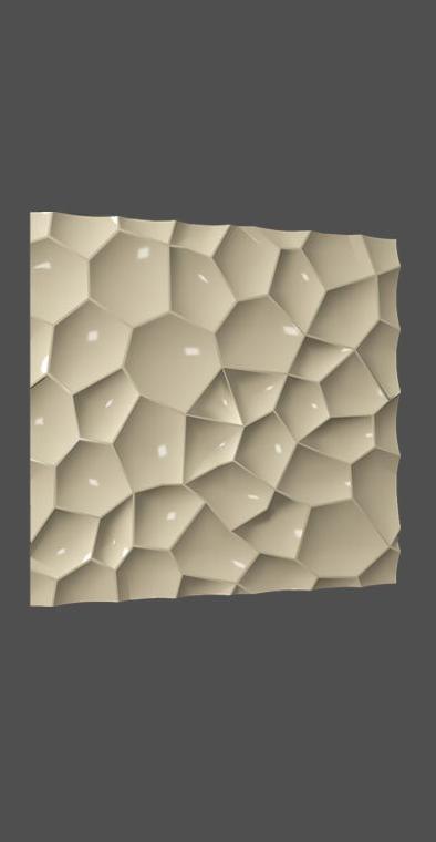 Гипсовая 3D панель с принтографией PM-13 Гипсовая 3D панель с принтографией PM-13 в Тюмени