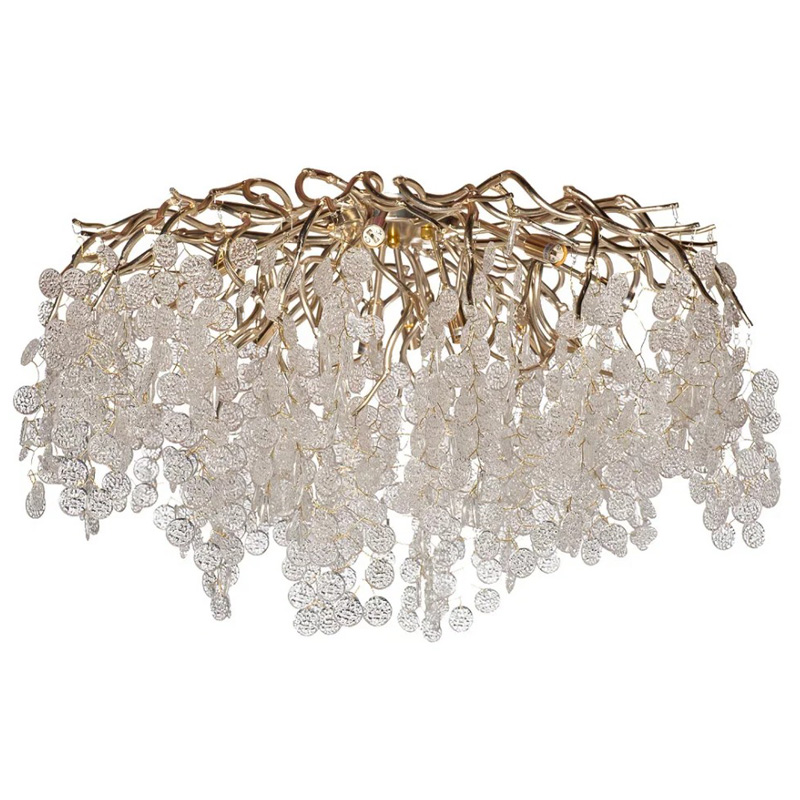 Потолочная люстра FAIRYTREE Champagne Chandelier 80 Золотой Шампань Потолочная люстра FAIRYTREE Champagne Chandelier 80 Золотой Шампань в Тюмени | Loft Concept
