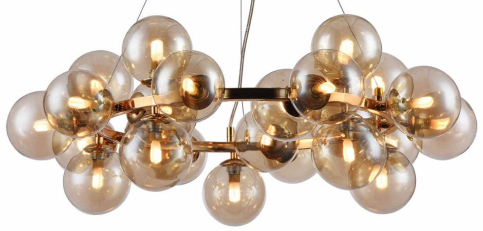 Люстра Berries Chandelier Amber 70 Люстра Berries Chandelier Amber 70 - Loft-Concept в Тюмени