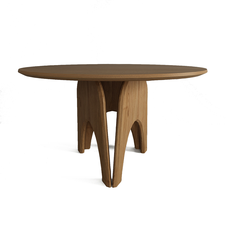 Обеденный круглый стол из дерева Pelican Dinner Table Древесина Обеденный круглый стол из дерева Pelican Dinner Table Древесина в Тюмени | Loft Concept