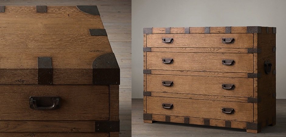 Комод в винтажном стиле Vintage Antique Oak Комод в винтажном стиле Vintage Antique Oak - Loft-Concept в Тюмени