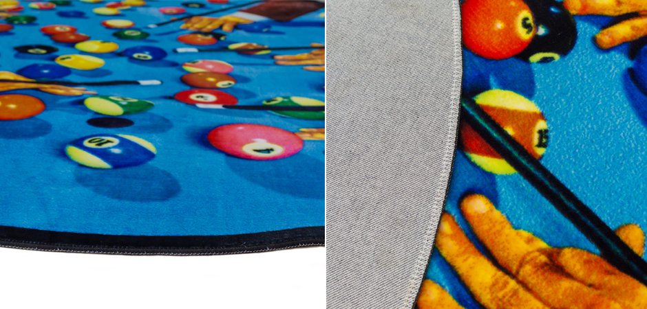 Ковер Seletti Round Rug Snooker Ковер Seletti Round Rug Snooker - Loft-Concept в Тюмени