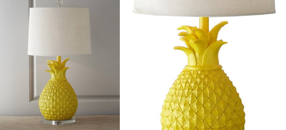 Настольная лампа Yellow Pineapple "Желтый Ананас" Настольная лампа Yellow Pineapple "Желтый Ананас" - Loft-Concept в Тюмени