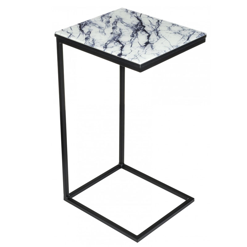 Приставной стол Zermatt Side Table white marble Белый Мрамор Bianco Приставной стол Zermatt Side Table white marble Белый Мрамор Bianco в Тюмени | Loft Concept