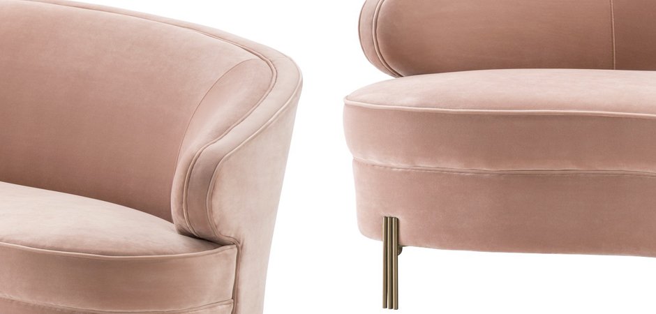 Диван Eichholtz Sofa Pierson nude Диван Eichholtz Sofa Pierson nude - Loft-Concept в Тюмени