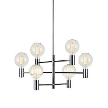 Люстра Helix Chandelier Chrome Хром Люстра Helix Chandelier Chrome Хром в Тюмени | Loft Concept
