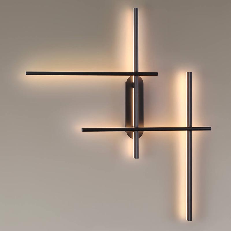Бра Rolf Four Black Lines Черный Бра Rolf Four Black Lines Черный в Тюмени | Loft Concept