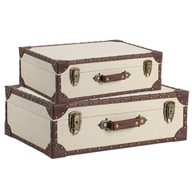 Винтажный Чемодан Отделка Кожа Коричневый винтаж ivory ( слоновая кость ) Винтажный Чемодан Отделка Кожа Коричневый винтаж ivory ( слоновая кость ) в Тюмени | Loft Concept