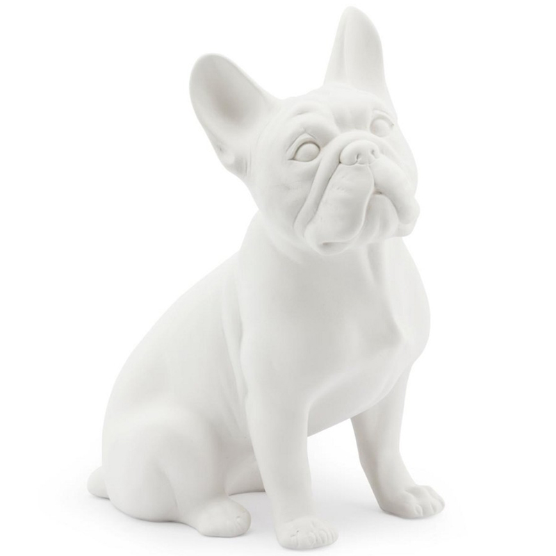 Статуэтка Abhika French Bulldog White Белый в Тюмени | Loft Concept 