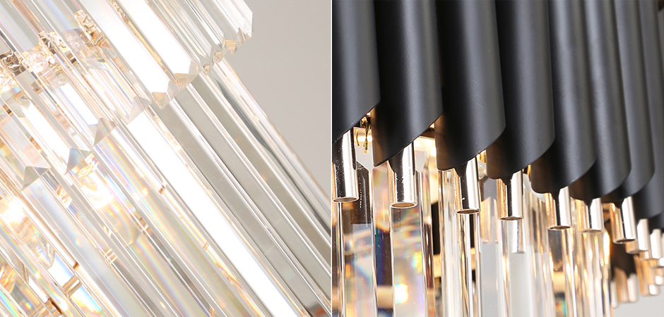 Люстра Empire Large Cascading Chandelier Black Rectangular Crystal Люстра Empire Large Cascading Chandelier Black Rectangular Crystal - Loft-Concept в Тюмени