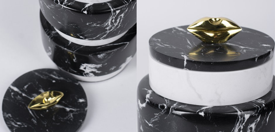 Kelly Wearstler LARGE MELANGE JAR Kelly Wearstler LARGE MELANGE JAR - Loft-Concept в Тюмени