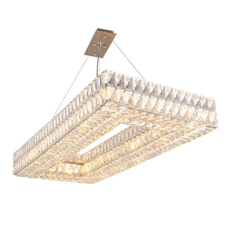 Люстра Crystal Regena Silver Rectangle Chandelier 100 Прозрачный Хром Люстра Crystal Regena Silver Rectangle Chandelier 100 Прозрачный Хром в Тюмени | Loft Concept