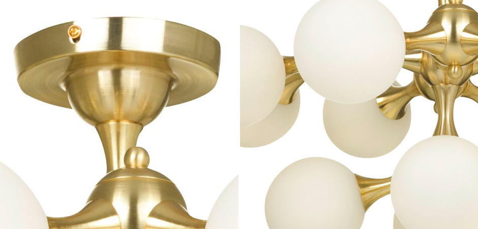 Потолочный светильник MOONDROP Lamp Gold 13 Потолочный светильник MOONDROP Lamp Gold 13 - Loft-Concept в Тюмени