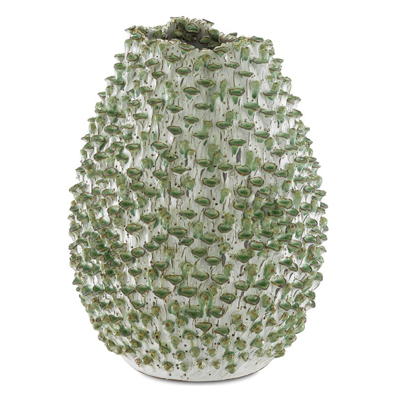 Ваза Milione Medium Vase Белый Зеленый Ваза Milione Medium Vase Белый Зеленый в Тюмени | Loft Concept