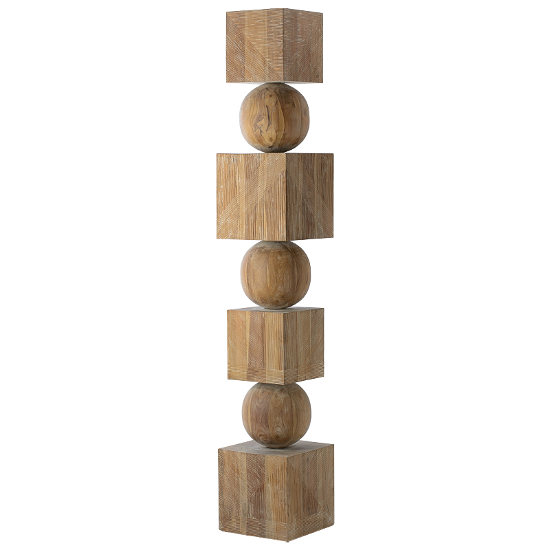 Арт-объект Art Object Squares and Balls made wood Арт-объект Art Object Squares and Balls made wood в Тюмени | Loft Concept