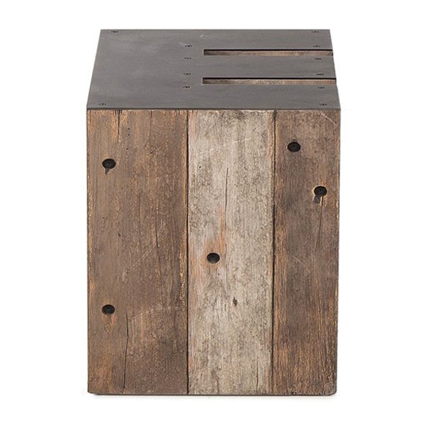 Столик Wooden Alphabet E Side Table Коричневый Графит Столик Wooden Alphabet E Side Table Коричневый Графит в Тюмени | Loft Concept