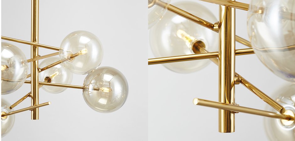 Люстра Bolle hanging lamp Gallotti & radice Люстра Bolle hanging lamp Gallotti & radice - Loft-Concept в Тюмени