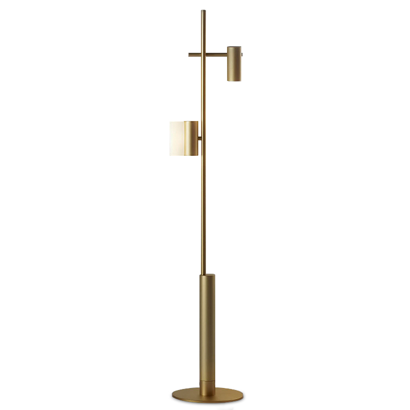 Торшер CILON Typography Floor Lamp I Золотой Белый Торшер CILON Typography Floor Lamp I Золотой Белый в Тюмени | Loft Concept