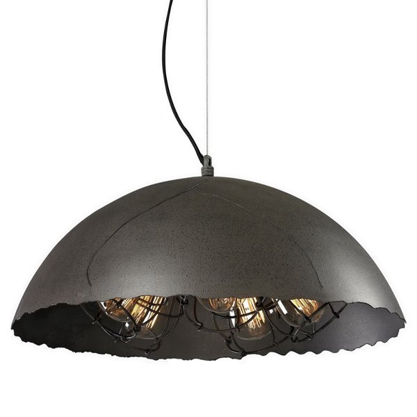 Подвесной светильник Uneven Edge Loft Pendant lamp 5 Графит Подвесной светильник Uneven Edge Loft Pendant lamp 5 Графит в Тюмени | Loft Concept