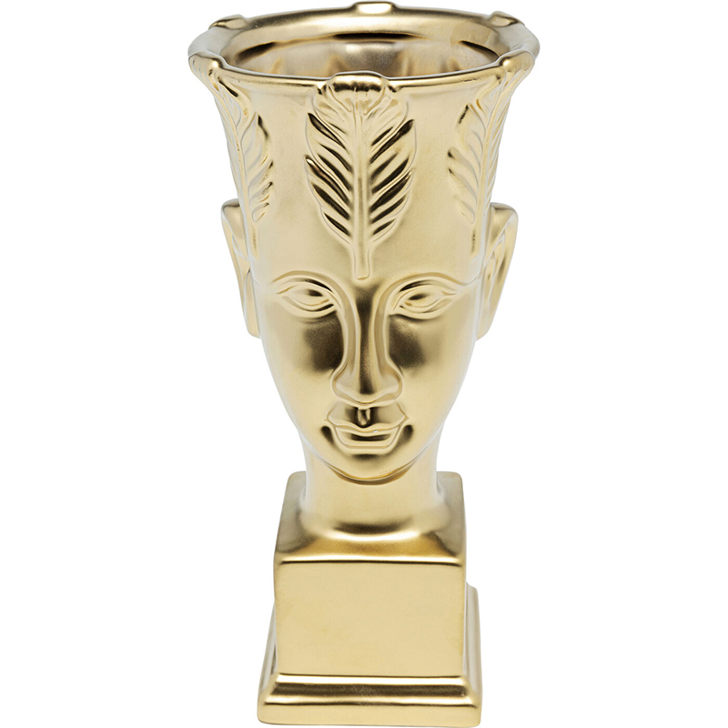 Ваза Golden Face Vase 26 Золотой Ваза Golden Face Vase 26 Золотой в Тюмени | Loft Concept