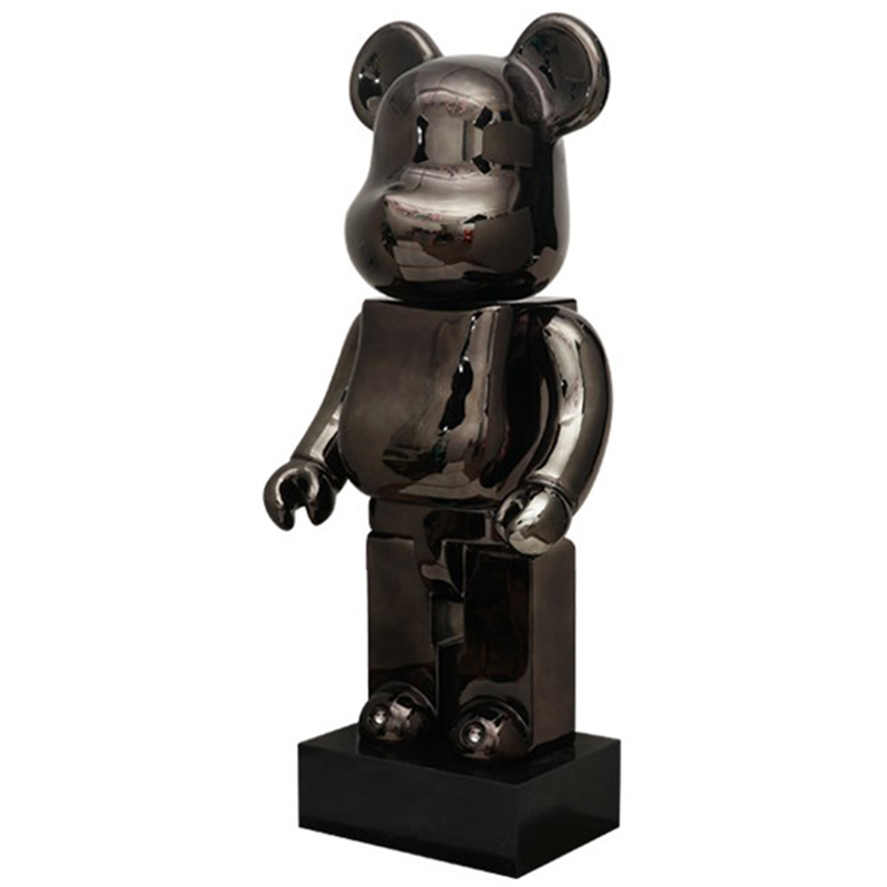 Статуэтка Bearbrick Black on stand Черный в Тюмени | Loft Concept 
