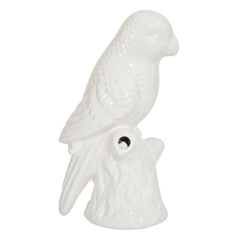 Фигурка керамика белый попугай Small Parrot Белый Фигурка керамика белый попугай Small Parrot Белый в Тюмени | Loft Concept