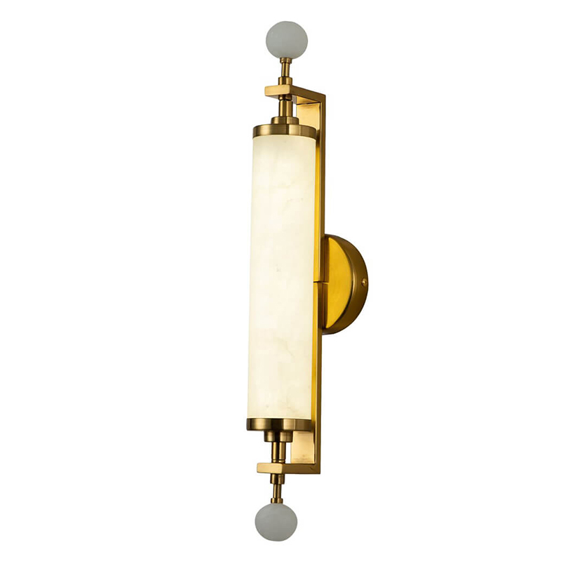 Бра Chantel Marble Wall Lamp S Латунь Белый Бра Chantel Marble Wall Lamp S Латунь Белый в Тюмени | Loft Concept