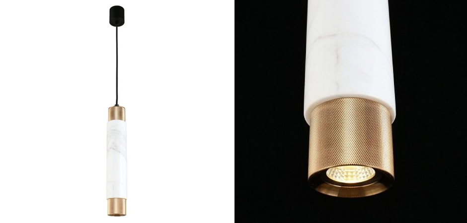 Подвесной светильник Cocktail Tube Бронзовый Подвесной светильник Cocktail Tube Бронзовый - Loft-Concept в Тюмени