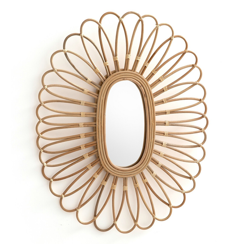 Зеркало Mirror Rattan Oval Зеркало Mirror Rattan Oval в Тюмени | Loft Concept