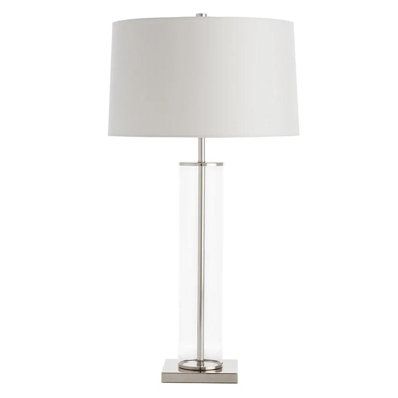 Настольная лампа Ticiana Glass Tube Table lamp Серебряный Настольная лампа Ticiana Glass Tube Table lamp Серебряный в Тюмени | Loft Concept