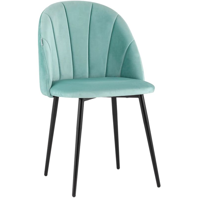 Стул Balsari S Chair Цвет Тиффани Бирюзовый Черный Стул Balsari S Chair Цвет Тиффани Бирюзовый Черный в Тюмени | Loft Concept