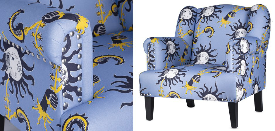 Pierre Frey Soleil A Moustache Кресло - Loft-Concept в Тюмени