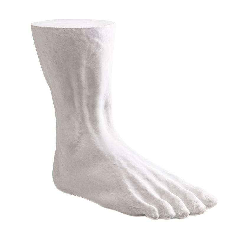 Приставной столик Seletti Сolossus Foot Белый Приставной столик Seletti Сolossus Foot Белый в Тюмени | Loft Concept