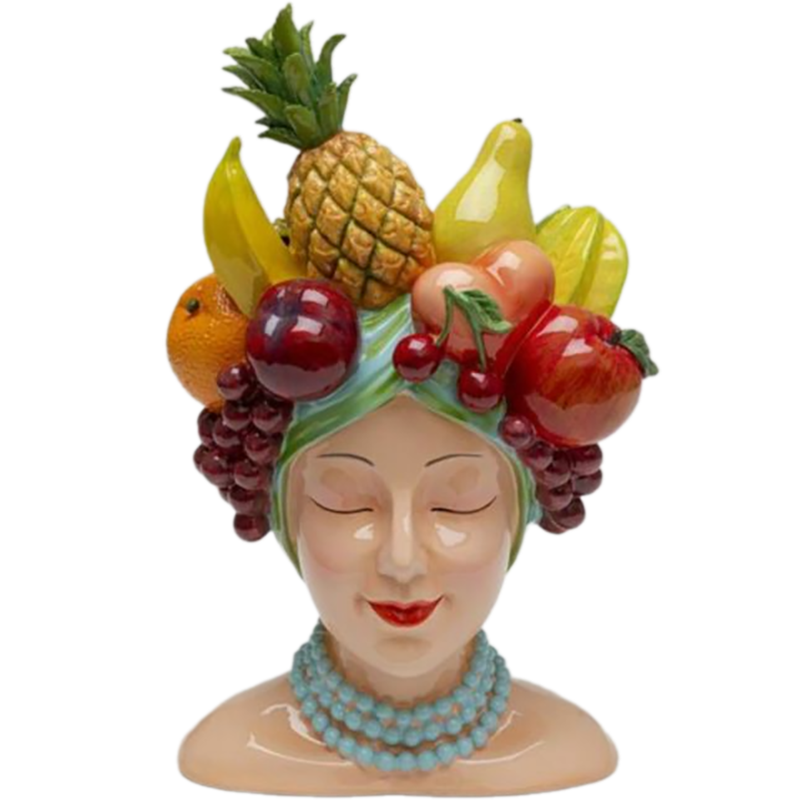 Ваза Fruit Woman Красный Желтый Бежевый Оранжевый Зеленый Ваза Fruit Woman Красный Желтый Бежевый Оранжевый Зеленый в Тюмени | Loft Concept