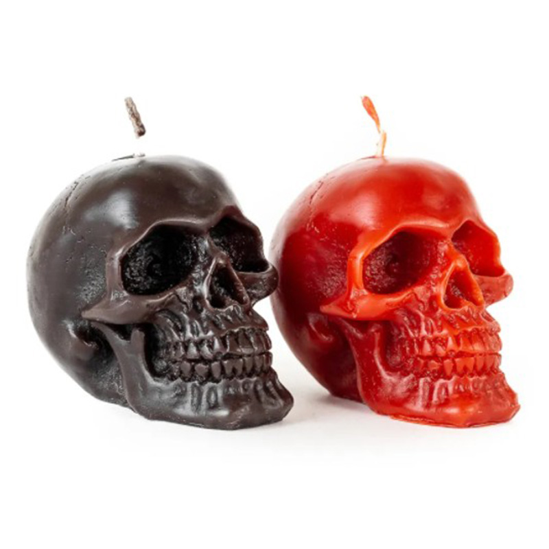 Набор свечей Black Red Skulls Черный Красный Набор свечей Black Red Skulls Черный Красный в Тюмени | Loft Concept