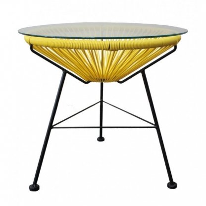 Приставной стол Acapulco side table Yellow Морская синь Желтый Оранжевый Зеленый Черный Белый Приставной стол Acapulco side table Yellow Морская синь Желтый Оранжевый Зеленый Черный Белый в Тюмени | Loft Concept