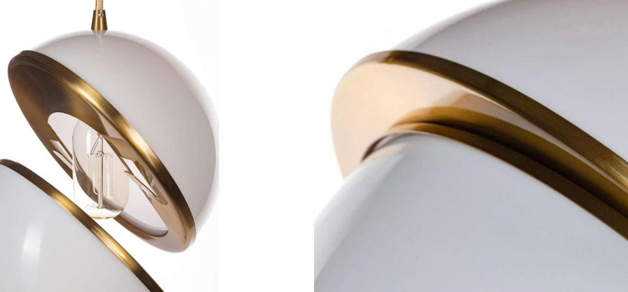 Подвесной Светильник Crescent Celling Lee Broom D 30 см - фото