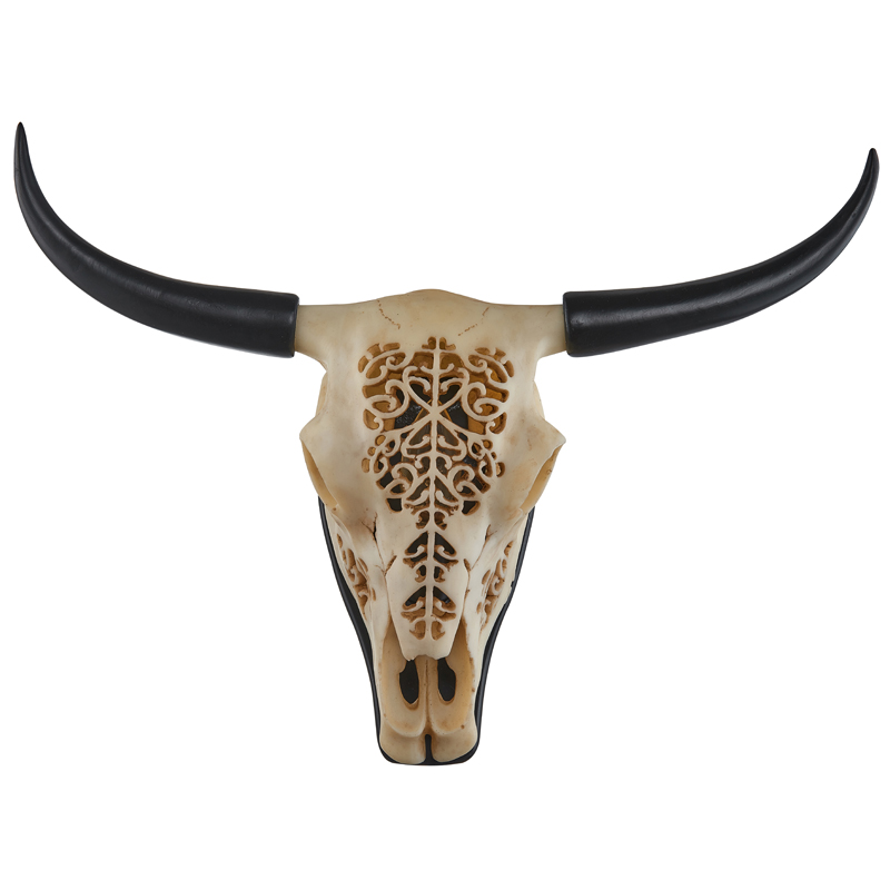 Бра Bull Skull Sconce ivory ( слоновая кость ) Черный Бра Bull Skull Sconce ivory ( слоновая кость ) Черный в Тюмени | Loft Concept
