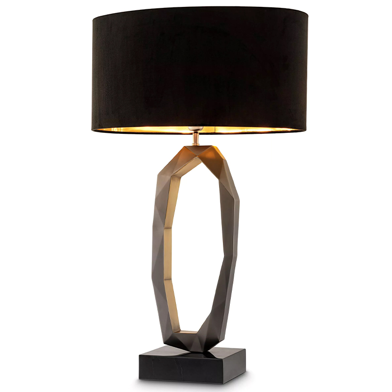Настольная лампа Eichholtz Table Lamp Santos Черный Графит Настольная лампа Eichholtz Table Lamp Santos Черный Графит в Тюмени | Loft Concept