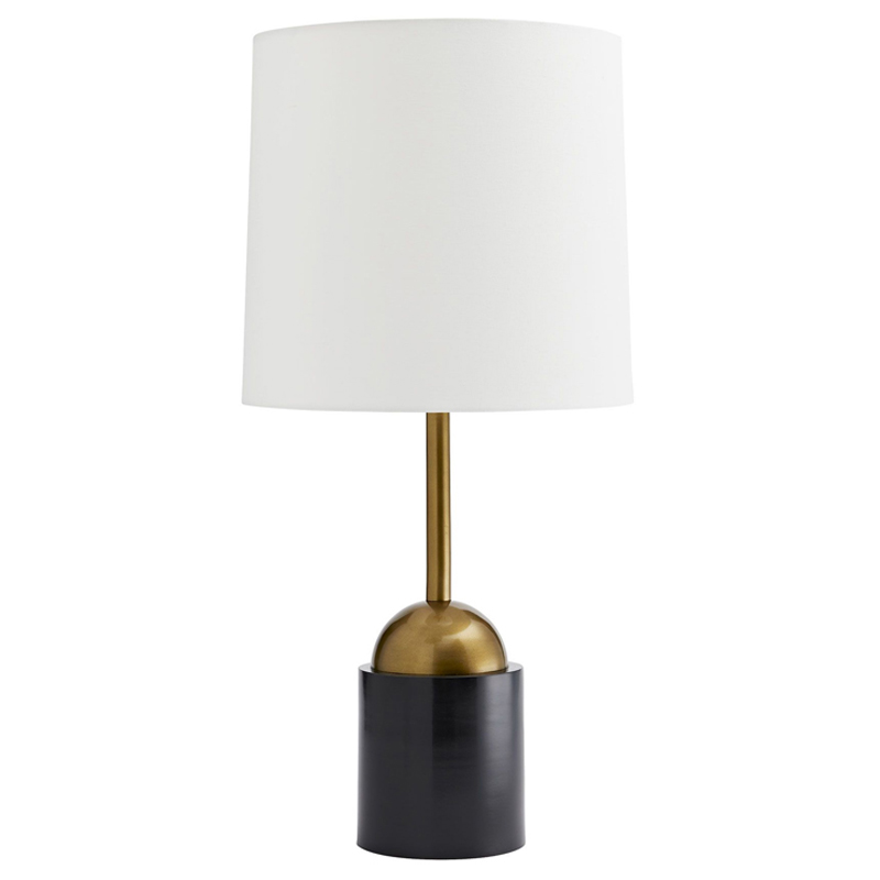 Дизайнерская настольная лампа GROVE LAMP Черный Белый Золотой в Тюмени | Loft Concept 