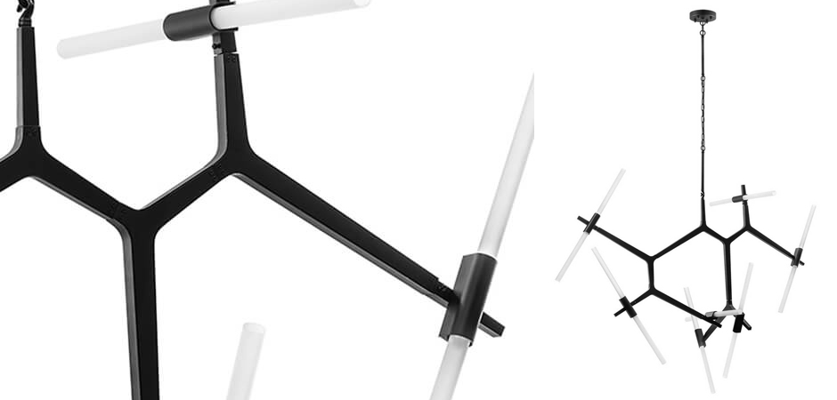 Люстра Агнес Chandelier Black 14 Люстра Агнес Chandelier Black 14 - Loft-Concept в Тюмени