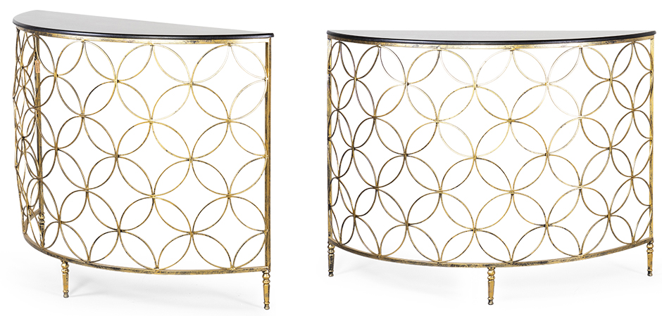 Комплект консолей Gold Lace Console Комплект консолей Gold Lace Console - Loft-Concept в Тюмени
